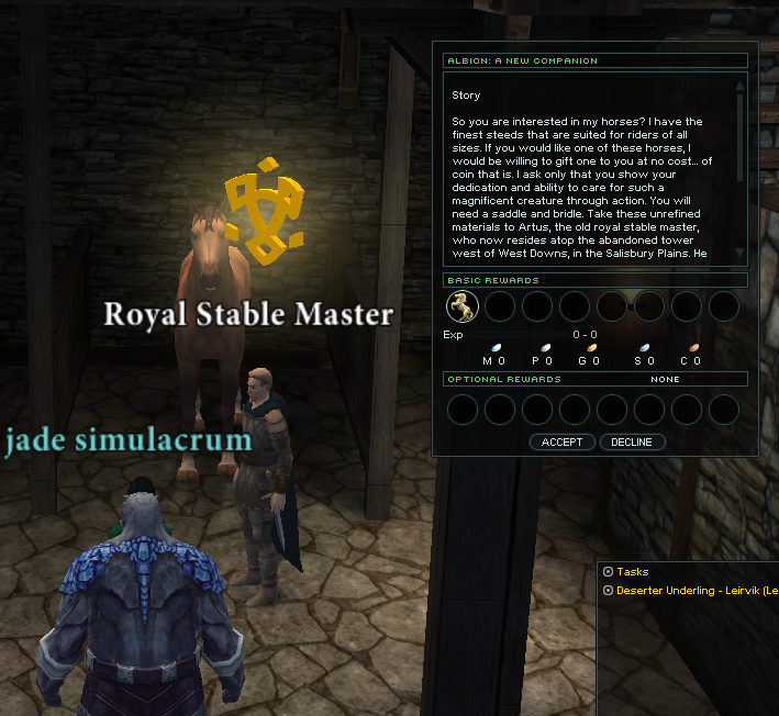Albion Horse Quest part 1